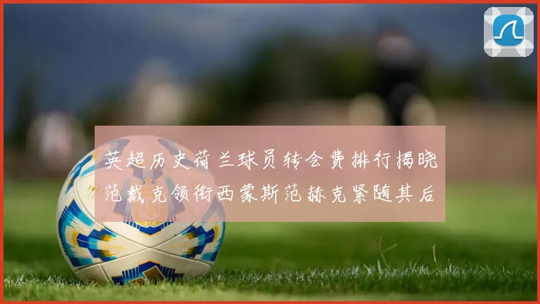 英超历史荷兰球员转会费排行揭晓范戴克领衔西蒙斯范赫克紧随其后
